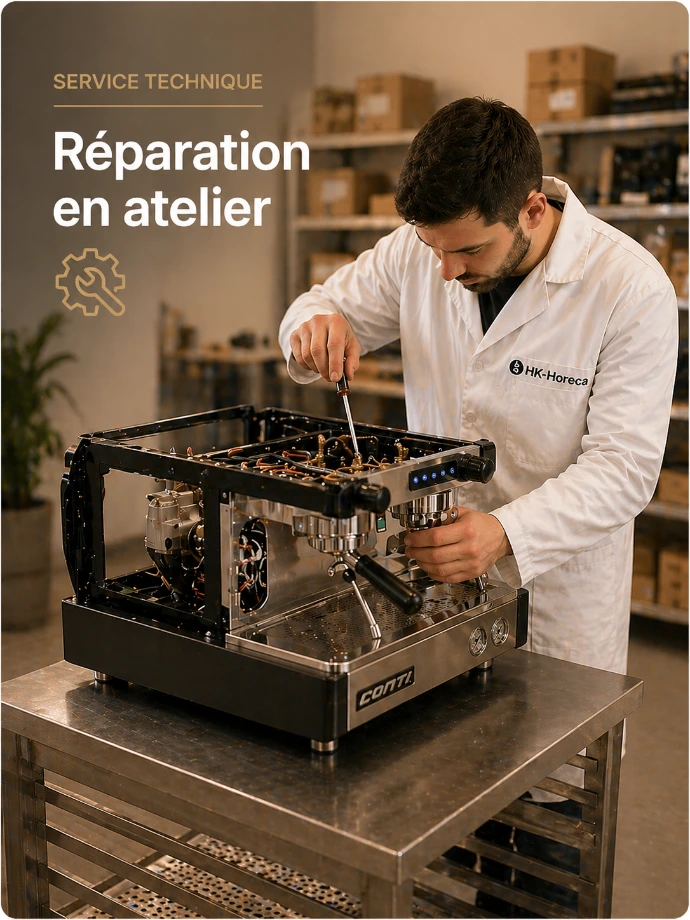 réparation en atelier