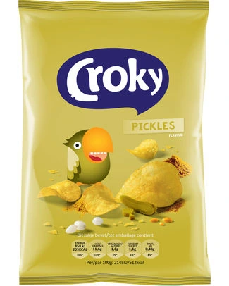 [100043] Croky PICKLES 20 X 40Gr