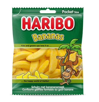 [100068] HARIBO Bananas 70 Gr
