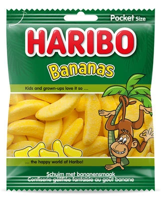 HARIBO Bananas 70 Gr