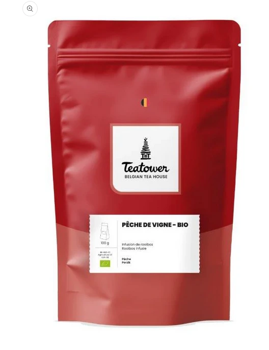 Teatower Pêches de vignes bio 25S