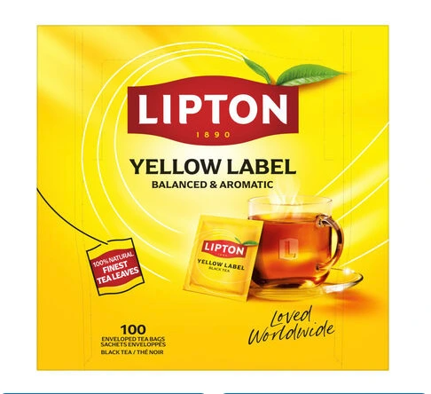 LIPTON feel good yellow label 100 S