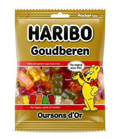 HARIBO OURSONS D'OR 75gr