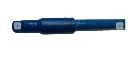 Manche Fibre de verre BLEU 140CM X 23mm
