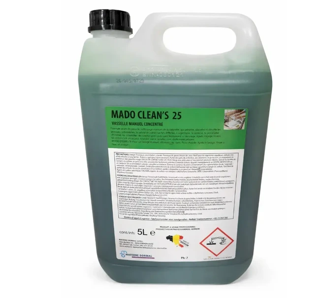 Mado 25 Vaisselle manuelle concentrée 5L