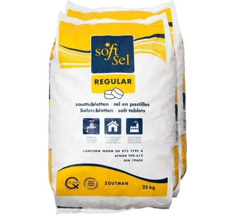 [100166] Soft-Sel Regular tablettes de sel adoucissant 25kg