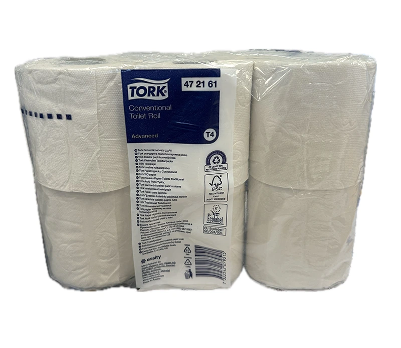 Papier TORK Toilette traditionnel 2plis 6Pcs