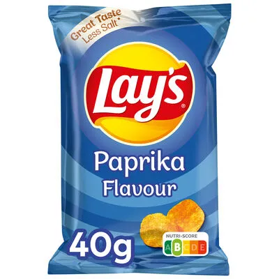 lays  paprika 40gr 20PCS