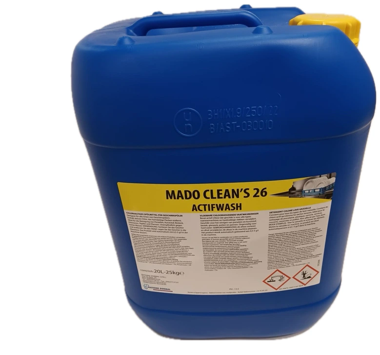 Mado 26 Actifwash 20L lavage Lave Vaisselle chloré