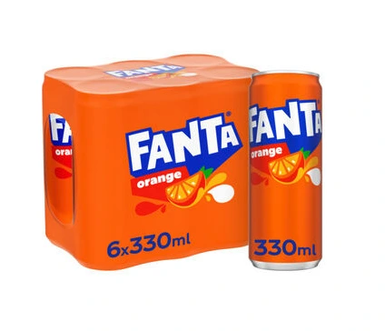 [100249] FANTA ORANGE SLEEK 33CL 24Pcs