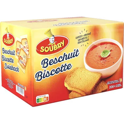 [100184] biscottes soubry 208x2pcs