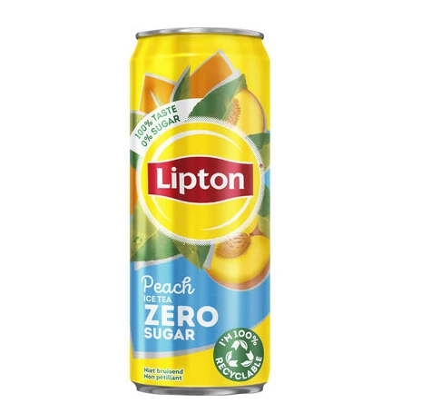 ICE TEA PECHE ZERO SLEEK 33CL 24Pcs