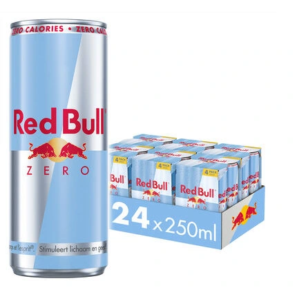 [100264] RED BULL ENERGY ZERO 25CL 24Pcs