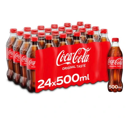 [100269] COCA COLA ICE COLD PET 50CL 24Pcs