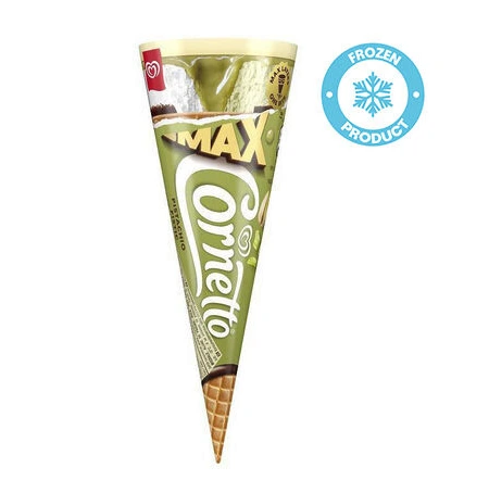 [100278] OLA CORNETTO MAX PISTACHIO 24Pcs