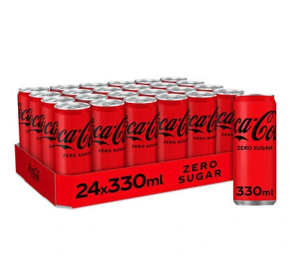 COCA COLA ZERO SLEEK 33CL 24Pcs