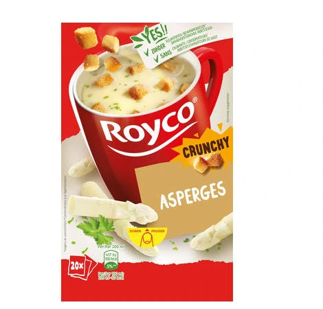 ROYCO CRUNCHY ASPERGES 20 SACHETS