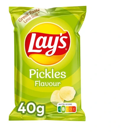LAY S CHIPS PICKLES 40GR X20pcs