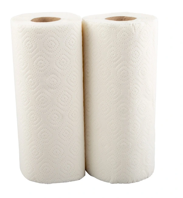 Rouleau Ménage Tork blanc 2 plis 50 coupons- x 2Rlx