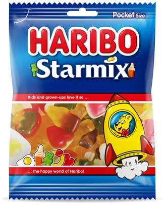 HARIBO STARMIX SACHET 75GR