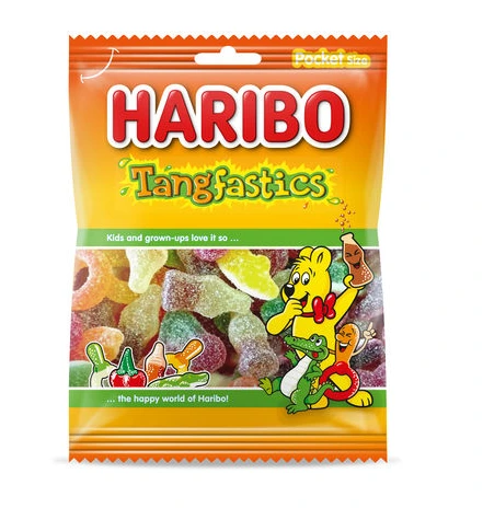 [100081] HARIBO TANGFASTICS SACHET 75GR