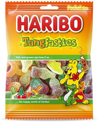 HARIBO TANGFASTICS SACHET 75GR