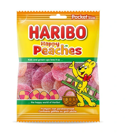 [100076] HARIBO PECHES SACHET 75GR