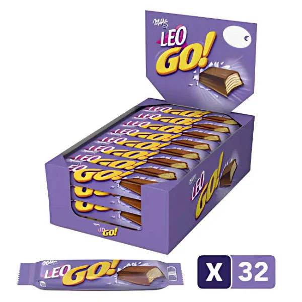 MILKA LEO GO GAUFRETTES 32x48GR