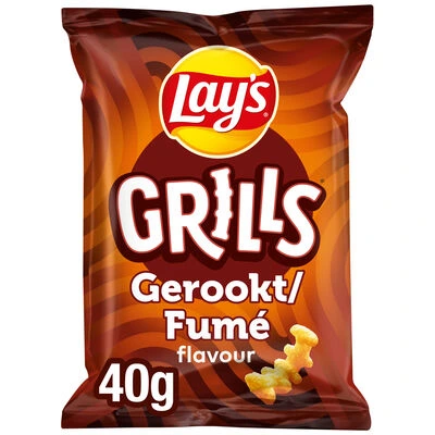 LAY S GRILLS CHIPS 40GR 20PCS