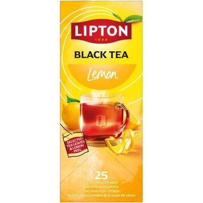 Lipton black tea lemon