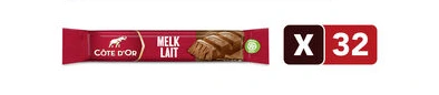 CHOCOLAT AU LAIT COTE D OR BARRES DE  47GR